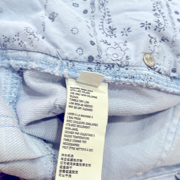 We The Free High Waist Blue Denim Shorts - Picture 7 of 7